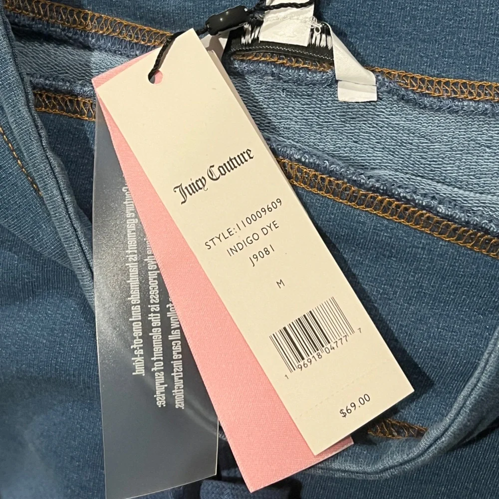 Juicy Couture Faux Denim Tube Top and Skirt Set - Picture 4 of 7